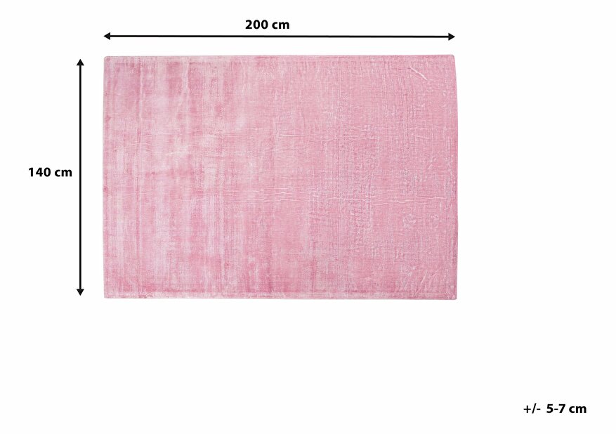 Szőnyeg 200x140 cm Gari (rózsaszín)