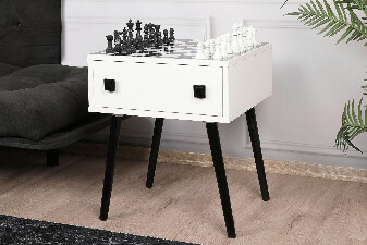 Sakkasztal Chess (fehér + fekete)