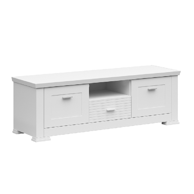 TV asztal Aryness 2D1S (fehér)