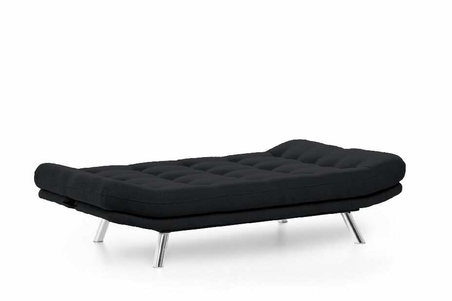 Háromszemélyes kanapé Mishike (fekete)