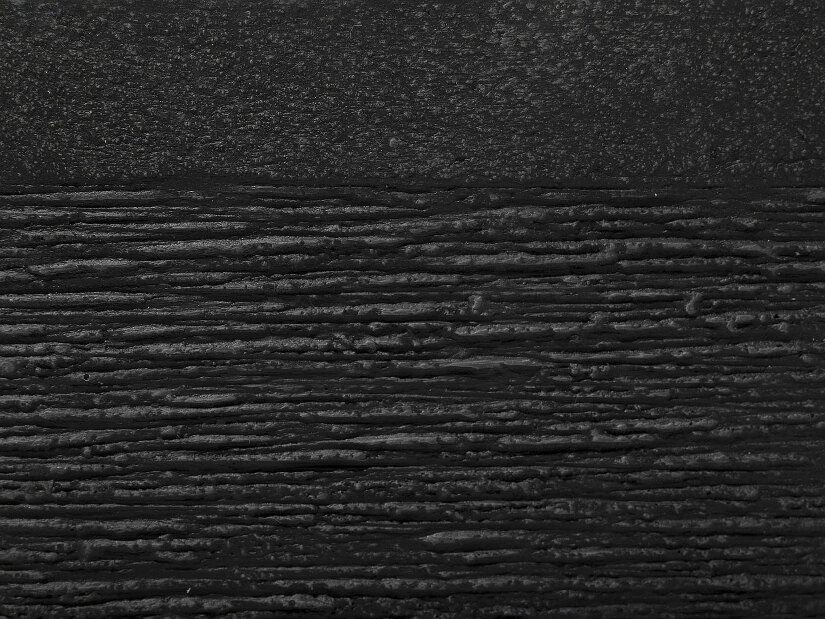 Virágtartó PAROLE 38x40x40 cm (kerámia) (fekete)