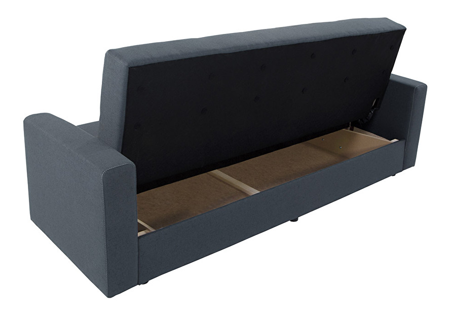 Háromszemélyes kanapé Nova 3K (sötétszürke)
