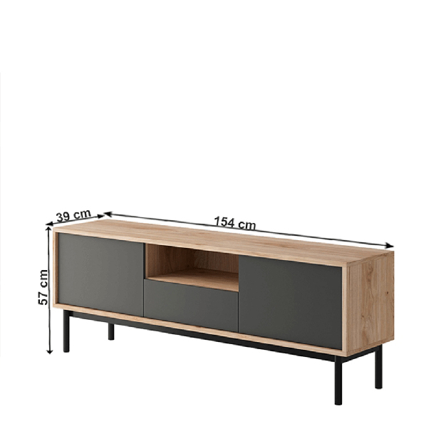 TV asztal / szekrény Bergen BRTV154