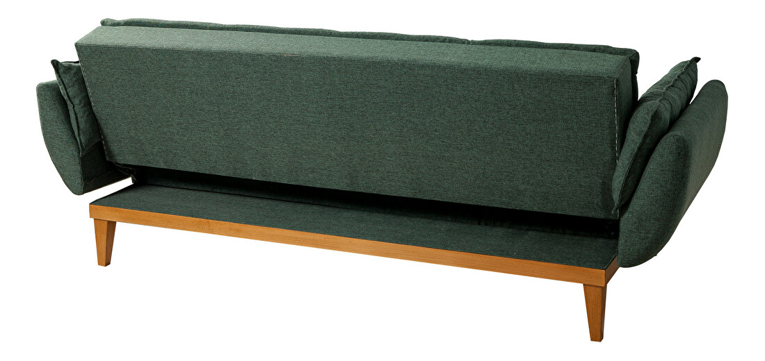Háromszemélyes kanapé Fanny (zöld)