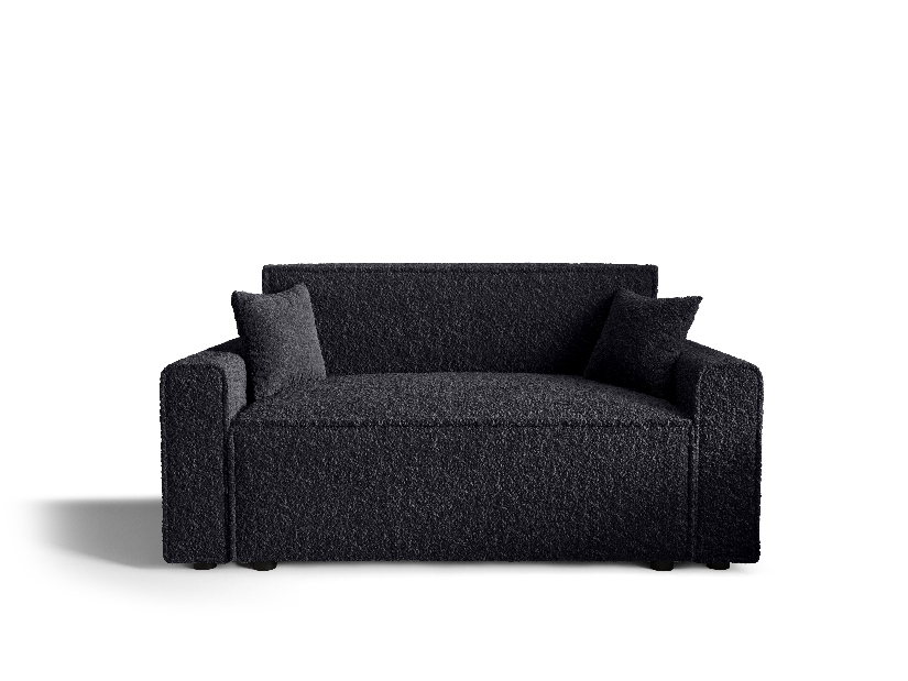 Kétszemélyes kanapé Mirage Bis (fekete)