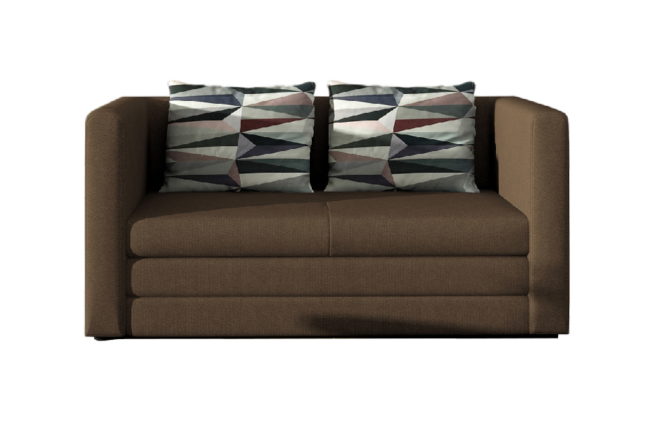 Kétszemélyes kanapé Navasa (barna) *bazár