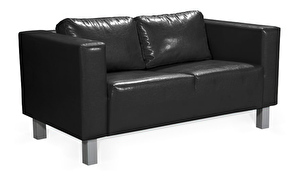 Kétszemélyes kanapé Valery II (fekete)