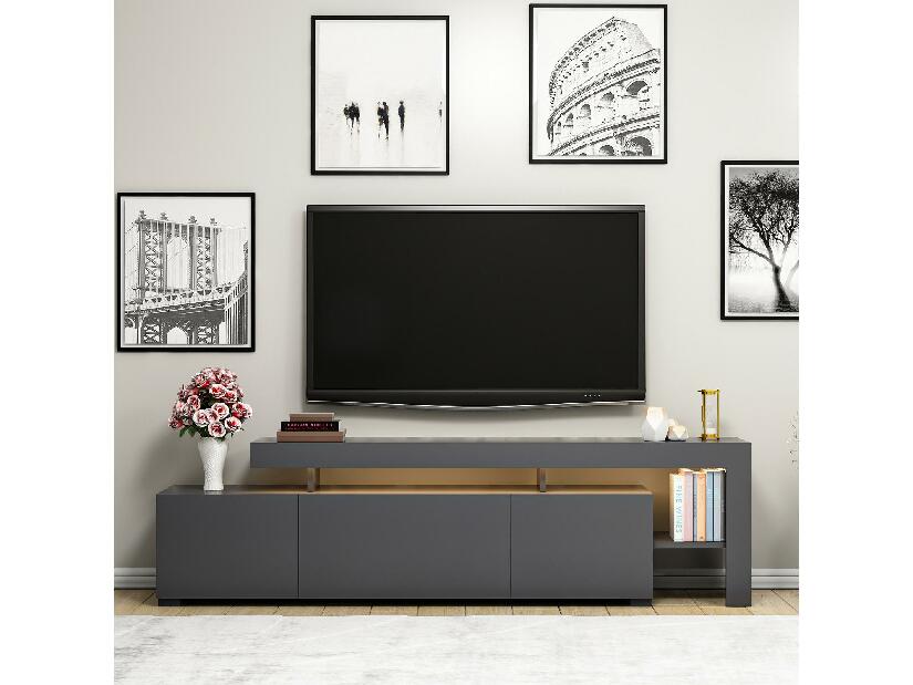 TV asztal/szekrény Belizza (antracit)
