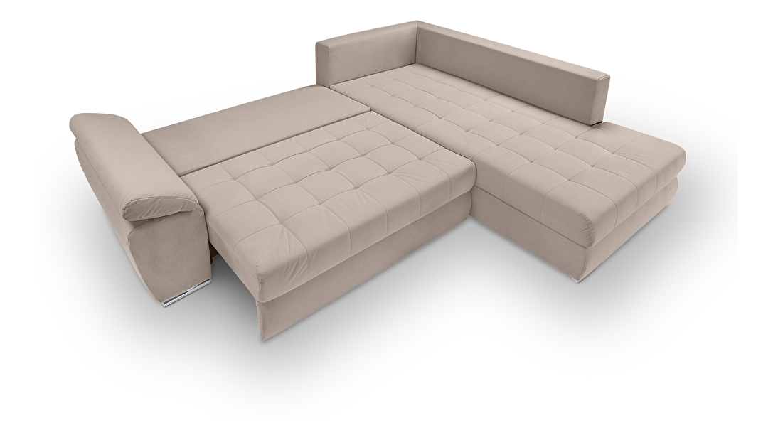 Sarok kanapé Caren Lux 3DL.RECBK (bézs) (J)