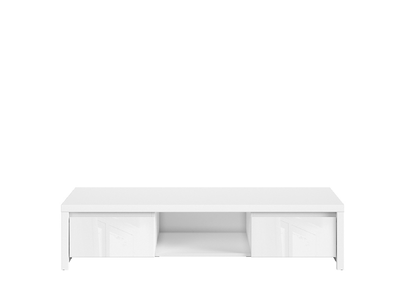 TV asztal Kasey RTV2S (fehér + fényes fehér)