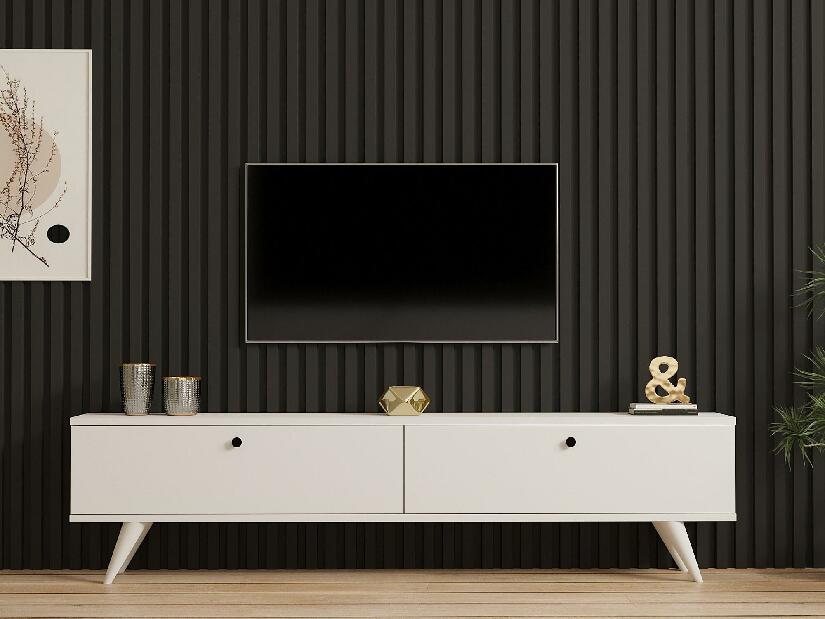 TV asztal/szekrény Parid (fehér)