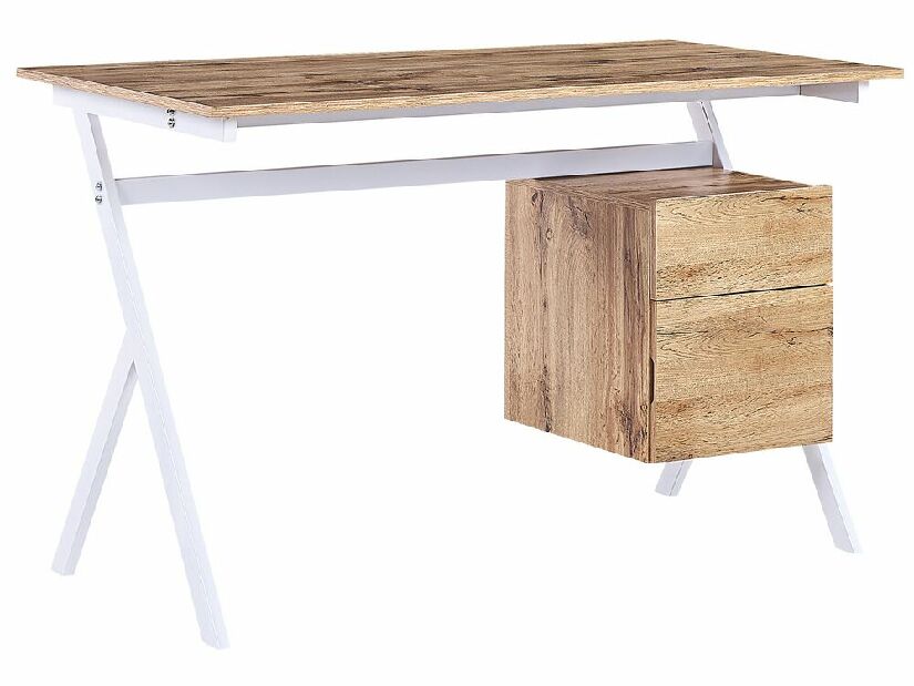 PC asztal Ash (világos fa)