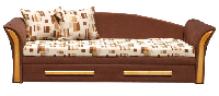 Háromszemélyes kanapé Patryk SilvEchae barna *bazár