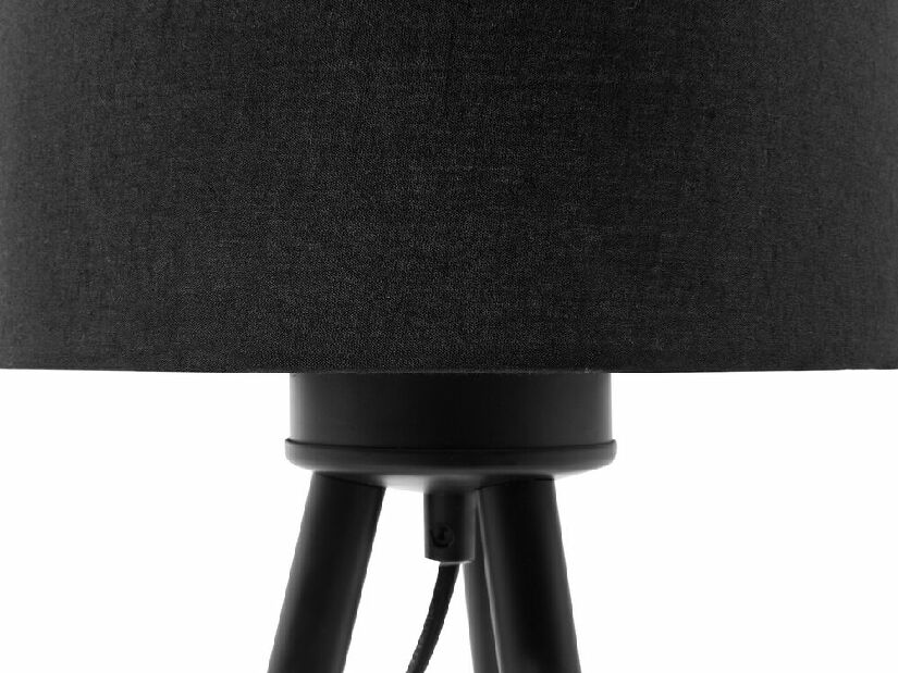 Asztali lámpa TARON (PC szövet) (fekete)