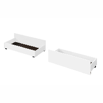 Ágyneműtartó az ágy alá (2 db) Minea (fehér)