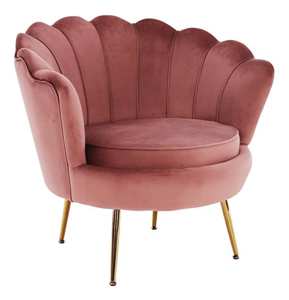 Design fotel Noblie (rózsaszín)