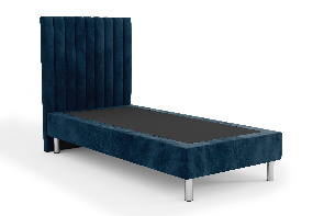 Kárpitozott ágy 90x200 cm Amby (kék)