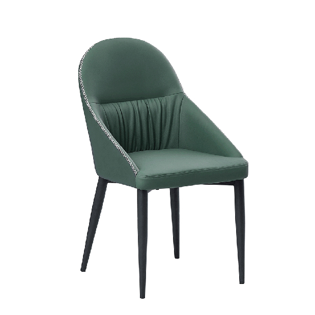 Jedálenská stolička Fosgen (zelená + kov)