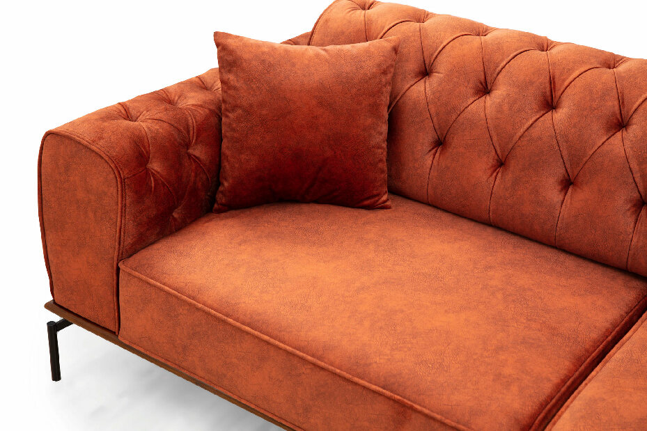 Háromszemélyes kanapé Salamanca (narancssárga)