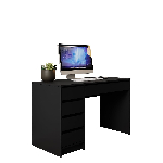 PC asztal Heranor (fekete)