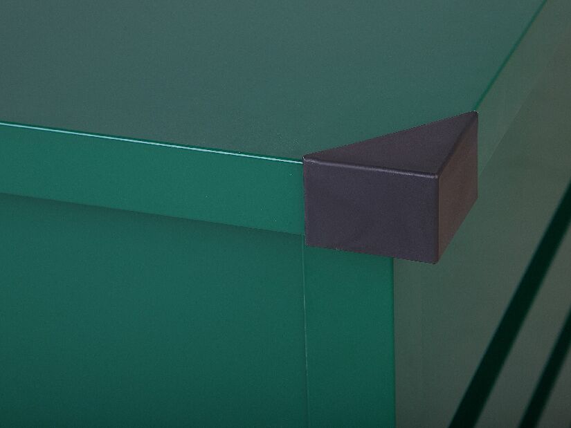 Tároló doboz 100x62cm Ceroso (sötét zöld) 