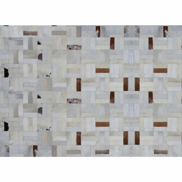 Bőr szőnyeg TYP 01 (marhabőr + patchwork minta)