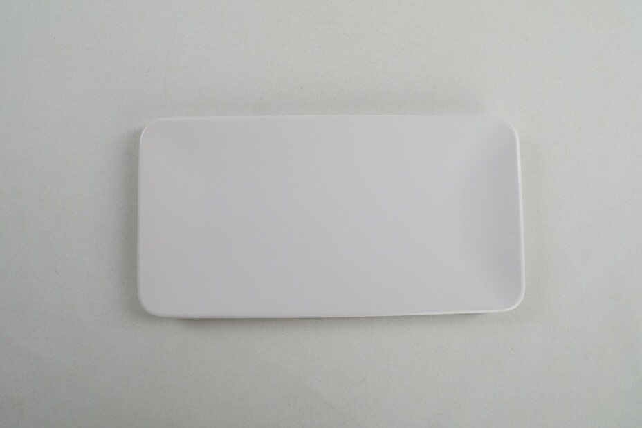 Tálaló tányér készlet (2 db.) Slavka (matt fehér)