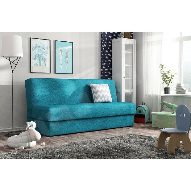 Széthúzható kanapé Mirjan Leo (Enjoy 17 + Szürke cikcak)