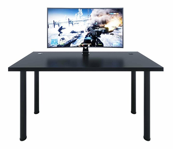 Gamer PC asztal Gamer X (fekete) (világítás nélkül)