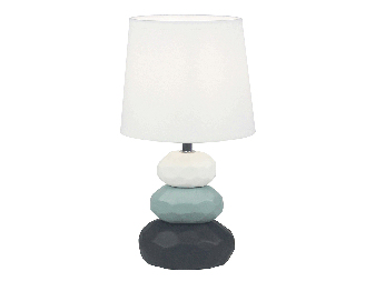 Asztali lámpa Neann (fehér + kék + fekete)