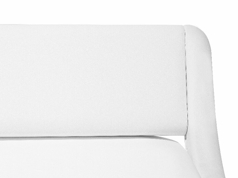 Franciaágy 180 cm AVENUE (vízzel töltött matraccal) (fehér) *kiárusítás