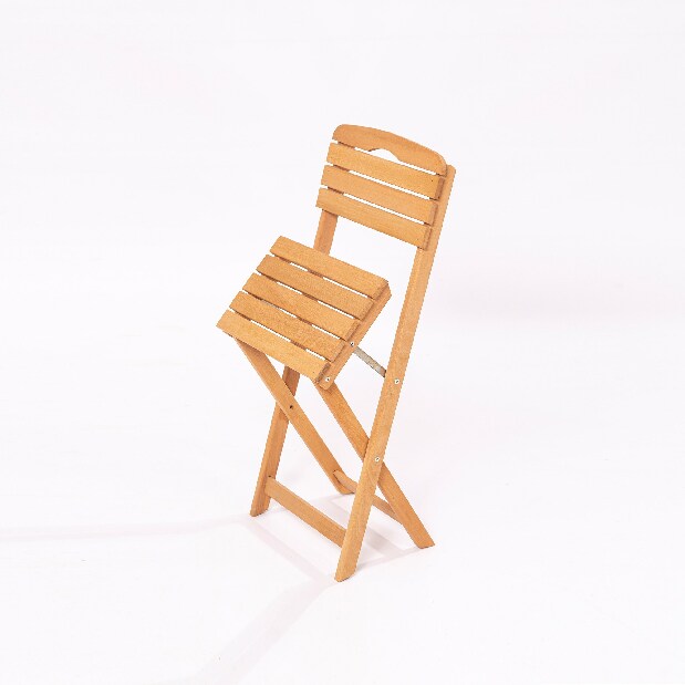 Kerti asztal és szék készlet (3 db.) Malachi (barna)