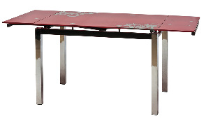 Étkezőasztal Alamak (piros) (4 és 6 fő részére)