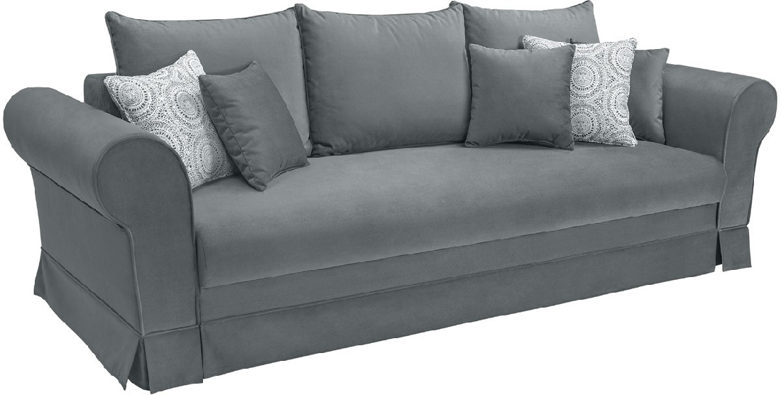 Háromszemélyes kanapé Margarita Lux 3DL (szürke)