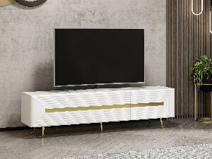 TV asztal/szekrény Jordan (fehér)