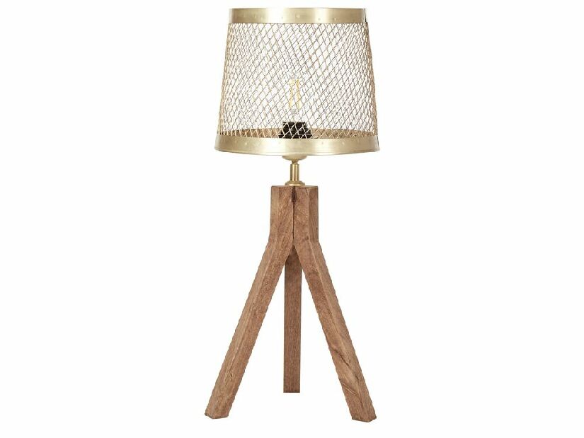 Asztali lámpa Belarmino (sötét fa)