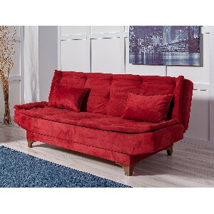 Háromszemélyes kanapé Klaudi (piros)