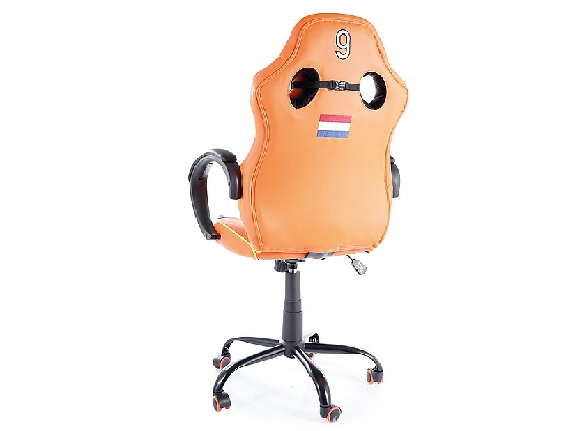Irodai fotel Obery (narancssárga + fekete)
