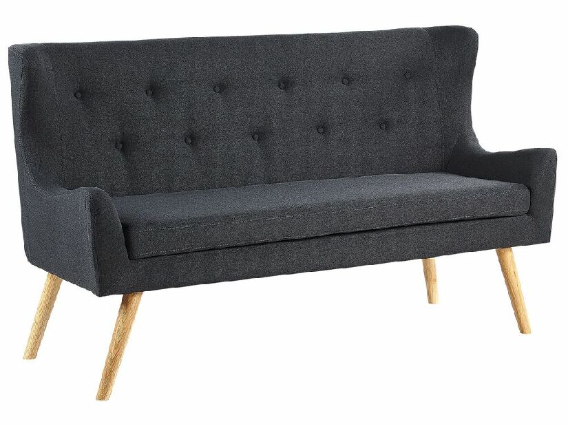 Kétszemélyes kanapé SABBY (fekete)