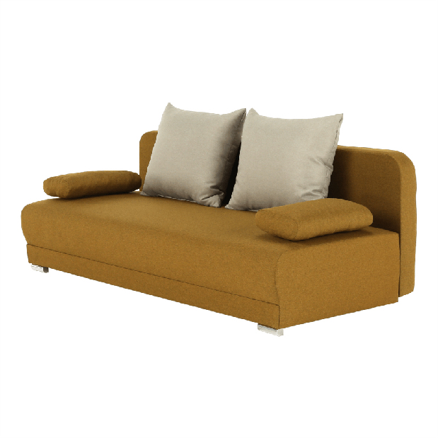 Szétnyitható kanapé Zarra (mustár)