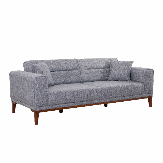 Háromszemélyes kanapé Lucilin (szürke)