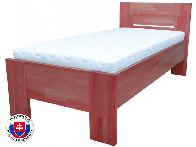 Egyszemélyes ágy 210x100 cm Nicky Fejtámla (masszív)