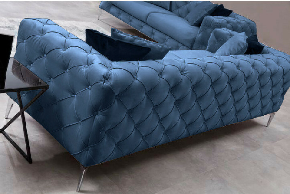 Háromszemélyes kanapé Collo (kék)