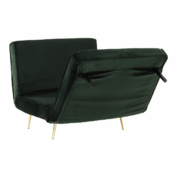 Szétnyitható fotel Milla (zöld)