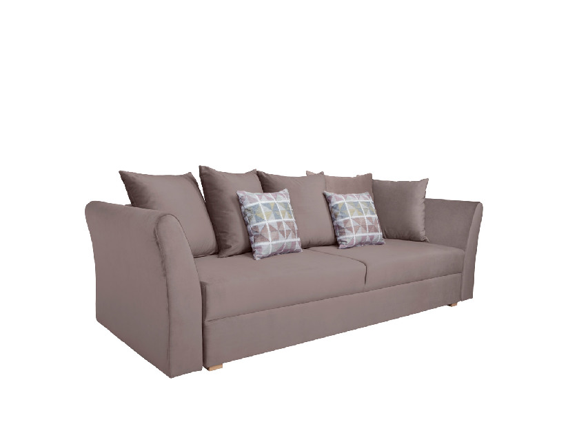 Háromszemélyes kanapé Ronda Lux 3DL (barnásszürke)