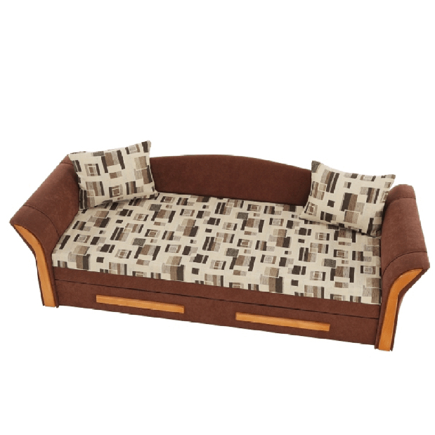 Háromszemélyes kanapé Patryk SilvEchae barna *kiárusítás