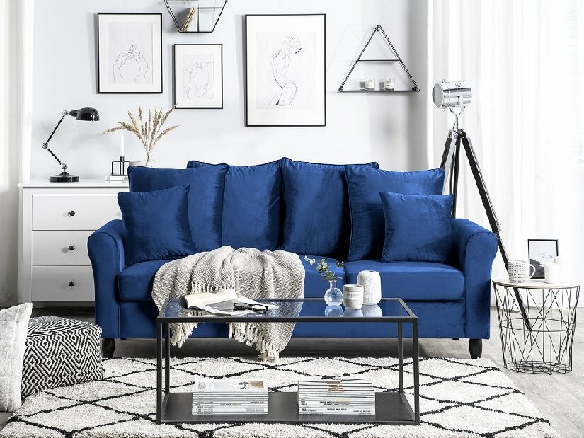 Háromszemélyes kanapé Banbury (kék)
