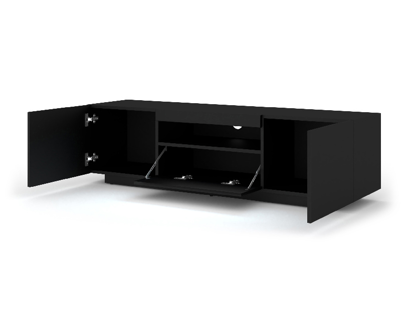 TV aszta/Szekrény Aurinko 150 (matt fekete)