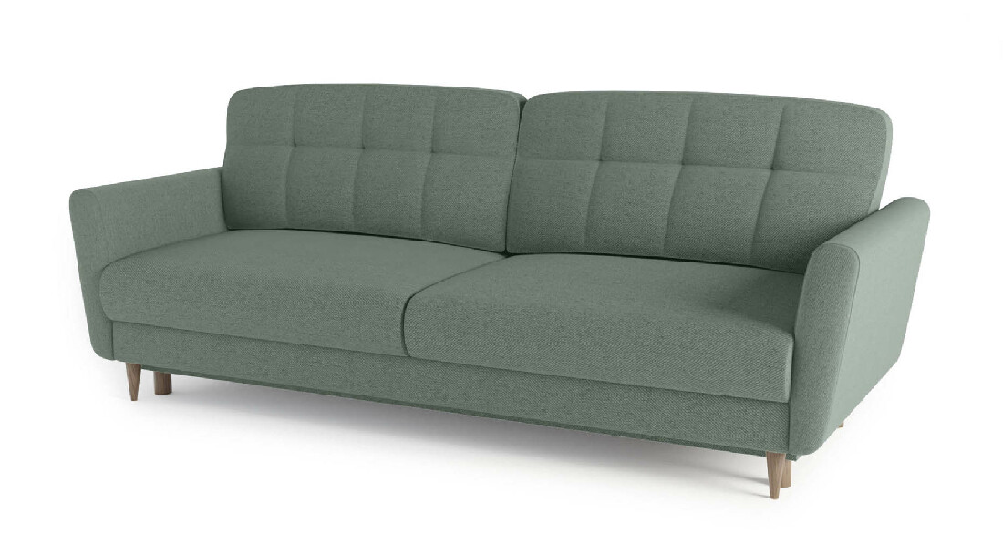 Háromszemélyes kanapé Krin (zöld)