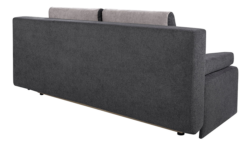 Háromszemélyes kanapé Kasola Lux 3DL (sötétszürke)
